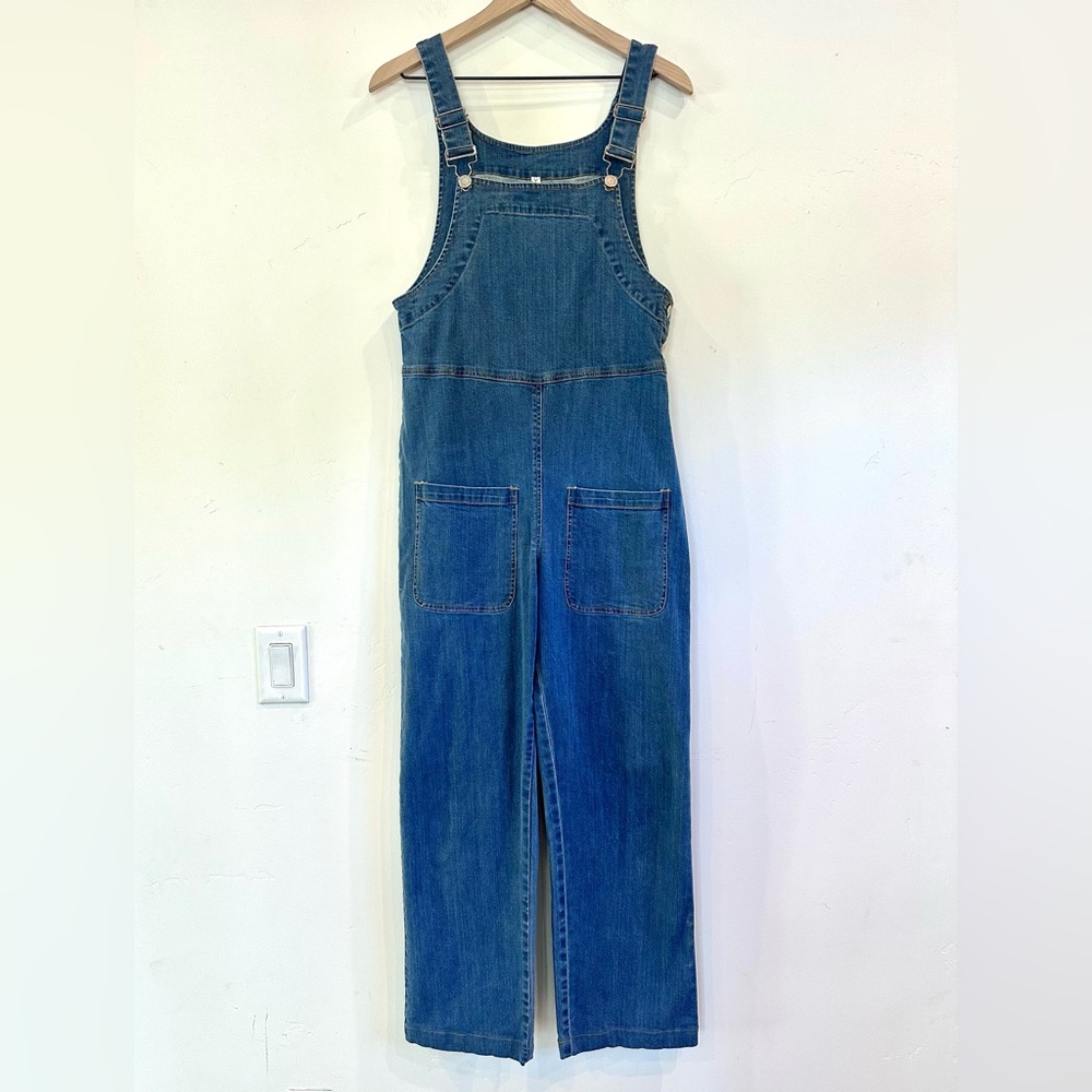 Soft Denim Overalls